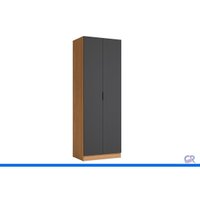 Guarda Roupa Modulado Solteiro Armário 2Pts 2Gav Liga Graf Kappesberg