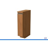 Gabinete Cozinha Modulado Balcão Toalheiro 1 Porta 20cm Liga Canela Kappesberg