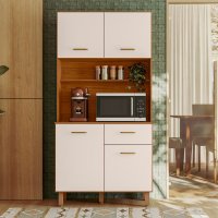 Kit Cozinha New Izis Freijó Acetinado
