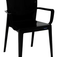 Cadeira Victória com braços preta Tramontina 92044009