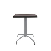 Mesa Quadrada Tramontina Gama 76x59 cm Marrom em Polipropileno e Aço Carbono