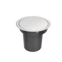 Lixeira de Embutir Tramontina 5 Litros Clean Round Click em Aço Inox
