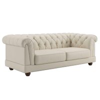 Sofa 2 Lugares Capitone Acorde 190 cm Pes MDF Courino TCS 725 MOLL