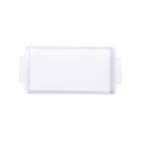 Travessa Retangular Tramontina Maria Augusta Porcelana 28x15 cm Outlet