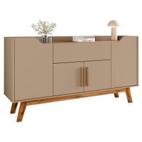 Balcão Buffet 4 Portas Future 136 cm Fendi Freijo BECHARA