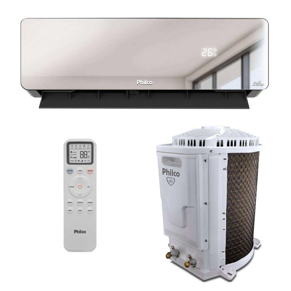 Ar Condicionado Split 12000 Btu Quente/frio - Inverter - Philco - 220v - Pac12qe