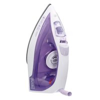 Ferro a Vapor FX1050-B2 com Base Antiaderente 1200W Black decker  Roxo 220V