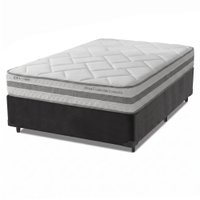 Cama Box Casal Molas Ensacadas Prisma 138x188x60cm Herval - Suporta até 110 kg por pessoa