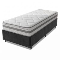 Cama Box Solteiro King Molas Ensacadas Prisma 96x203x60cm Herval - Suporta até 110 kg