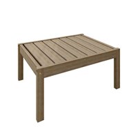 Mesa de Centro 76x60cm Rústica para Jardim Meneghetti