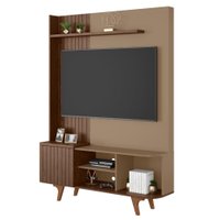 Estante Home Tv 55 Pol 136 cm Corumbau Fendi Carvalho BECHARA