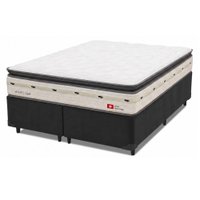 Cama Box Queen Molas Ensacadas Orion 158x198x70cm Herval - Suporta até 150 kg por pessoa