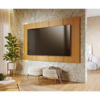 Painel para TV até 65 Polegadas com LED 216,8cm Multimóveis CRCOL-PTV031 Madeirado