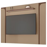 Painel Suspenso Tv 75 Pol 180 cm Maresias Fendi Carvalho BECHARA