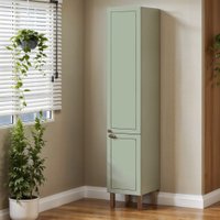 Armário Cozinha Paneleiro Simples Conecta Frizz Verde Mint