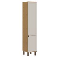 Armário Paneleiro 2 Pts Provence Cinamomo/Off White