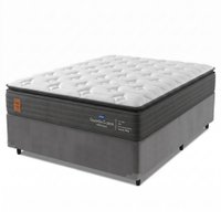 Cama Box Casal Molas Ensacadas Pillow Super Monaco 138x188x72cm Probel - Suporta até 180kg por pessoa