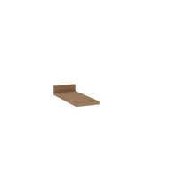 Tampo de 25mm Balcão Cozinha Iluminata 20cm Ebano