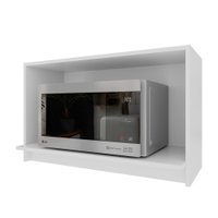Armário Aéreo Cozinha 80 Cm Bariloche 100 % Mdf 6225.33 Branco - Indekes
