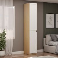 Guarda Roupa Infinity Modulo 2 Pts Provençal Savana/Branco