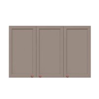 Armário Aéreo Cozinha 120 Cm Americana Texas 3 Portas Griss - Pnr Móveis