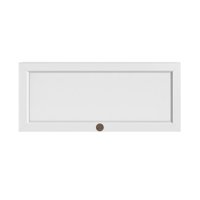Armário Aéreo Cozinha 80 Cm Americana Texas 1 Porta Branco - Pnr Móveis