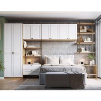 Closet 10 Portas 2 Gavetas Infinity Savana/Branco