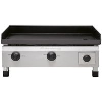 Chapa p/ Lanche Marchesoni Profissional Dobrada 60X50 cm com 2 Queimadores a Gás