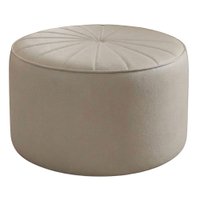 Puff Decorativo Eron 73x73 cm Pes Fixos Courino TCS 725 MOLL
