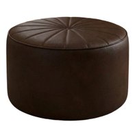 Puff Decorativo Eron 73x73 cm Pes Fixos Courino TCS 721 MOLL