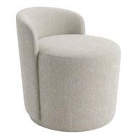 Puff Organico Com Encosto Baixo 60x54 cm Selta Linho TCS 701 MOLL