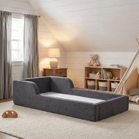 Cama Infantil Montessoriana Solteiro a Vácuo 100% Espuma Kappesberg Cinza