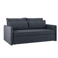 Sofá Cama 2 Lugares 1,65m com Almofadas Sophia