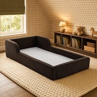 Cama Infantil Montessoriana Solteiro a Vácuo 100% Espuma Kappesberg Marrom