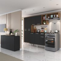 Armário de Cozinha Compacta com Buffet FL2043 Paris Multi