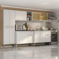 Cozinha Completa Compacta Armário Balcão FL2243 Siena Multi