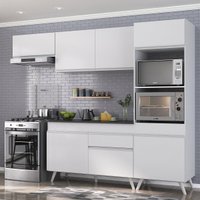 Cozinha Completa Compacta Armário Balcão FL3690 Veneza Multi