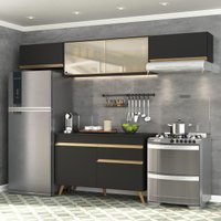 Cozinha Completa Compacta Armário Balcão FL3698 Veneza Multi