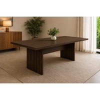 Mesa Jantar MJ2157 Madeirada 200x100cm Nogal TecnoMobili
