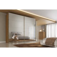 Guarda Roupa Casal 2 Ptas 2Esp 6Gav Hanover PerobaOff Europa