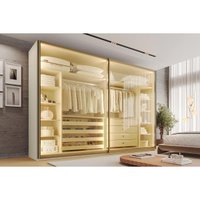 Guarda Roupa Casal 2Portas Vid 4Gavs Samara Off White Europa
