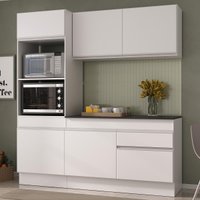 Cozinha Compacta Armário Balcão e Rodapé FL2177 Made Multi
