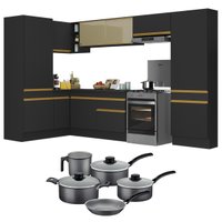 Cozinha Compacta Jogo de Panela de Brinde FL2090P Multimóveis