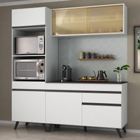 Cozinha Completa Compacta Armário Balcão FL3695 Veneza Multi