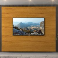 Painel para TV Até 85 Polegadas Luminare 100% Mdf Naturale - Gelius