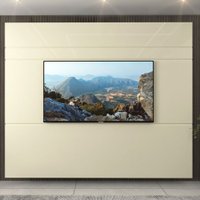 Painel para TV Até 85 Polegadas Luminare 100% Mdf Off White - Gelius