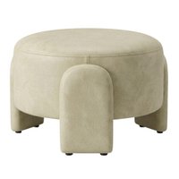 Puff Redondo Organico Lume 44x65 cm Corano TCA 211 MOLL