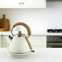 Chaleira Elétrica Arco Bege Vintage 1L 127V Lucent Life