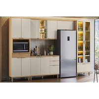 Cozinha Completa 5 Peças Bless CZ664 Jequitiba/Off Linea