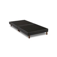 Base Sommier Solteiro Kappesberg Lótus Bouclé Chumbo 88cm x 188cm